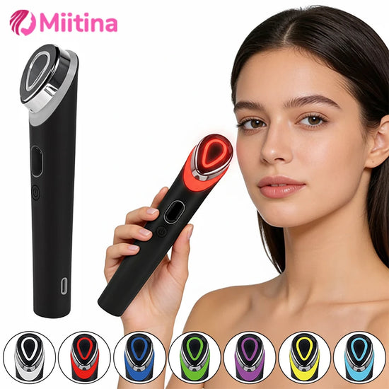 7 Colors Age-R Booster Pro Facial Skin Care Beauty Device Lift Massager Home Use  Anti Wrinkle for Skincare Rejuvenation Gift