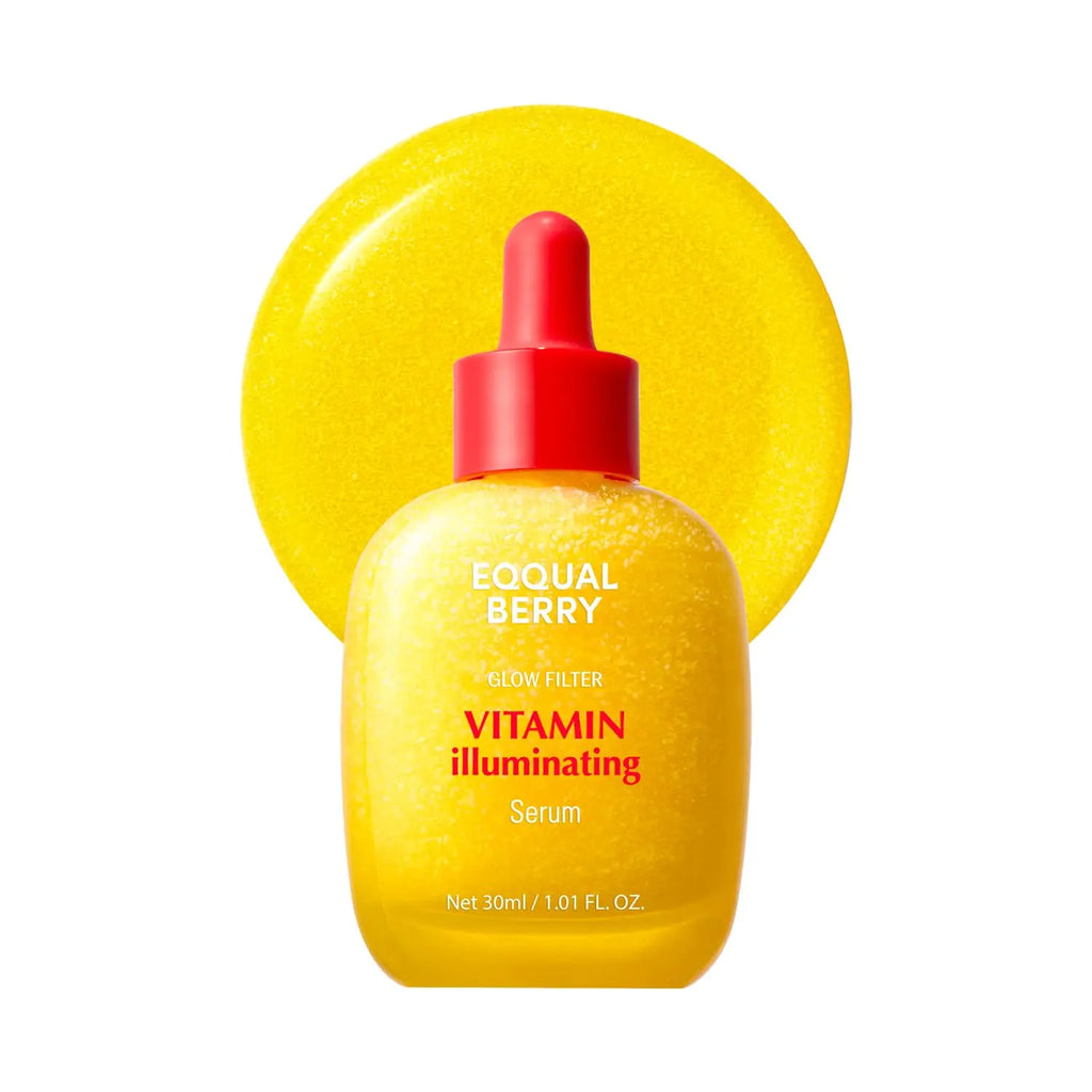 EQQUALBERRY Vitamin Skin Brightening essence, 4% Niacinamide +Vitamin E Skin Brightening Vitamin C, Korean skin care products
