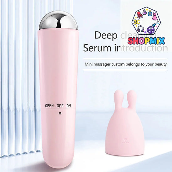 Eye Beauty Device Facial Massager Therapy Wand For Relax Eye Dark Circles Eye Bags Puffiness Skincare Tool