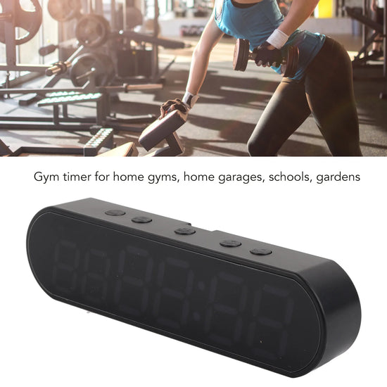 Gym Timer Interval Timer Portable Gym Timer Multifunctional 1000mAh USB Fitness Sports Interval Workout Timer Alarm Clock