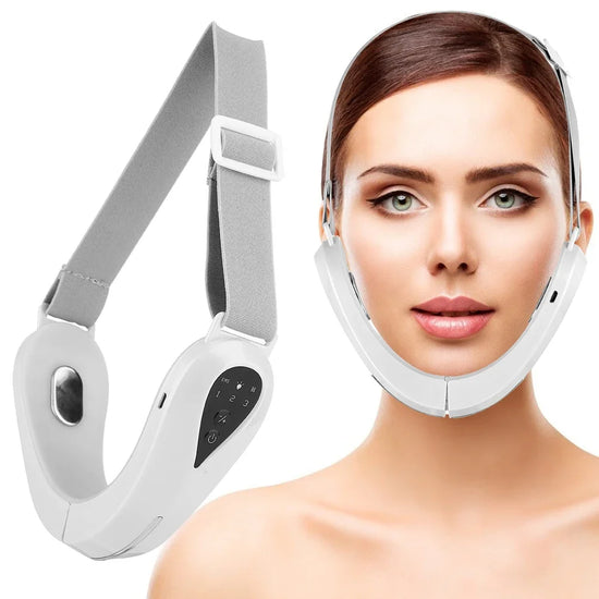 Electric V-Face Device Face Lifting Machine Double Chin Remover V-Line Up Facelift Shaper Massage Belt Firming Beauty Device